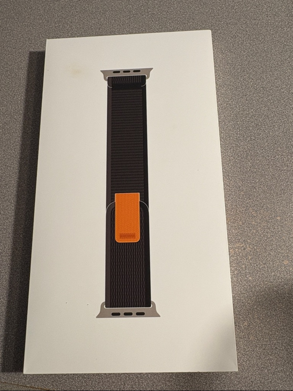 New Apple Watch Band Black/Gray Trail Loop
